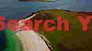 At Home aerial serenity scottish isle coastline