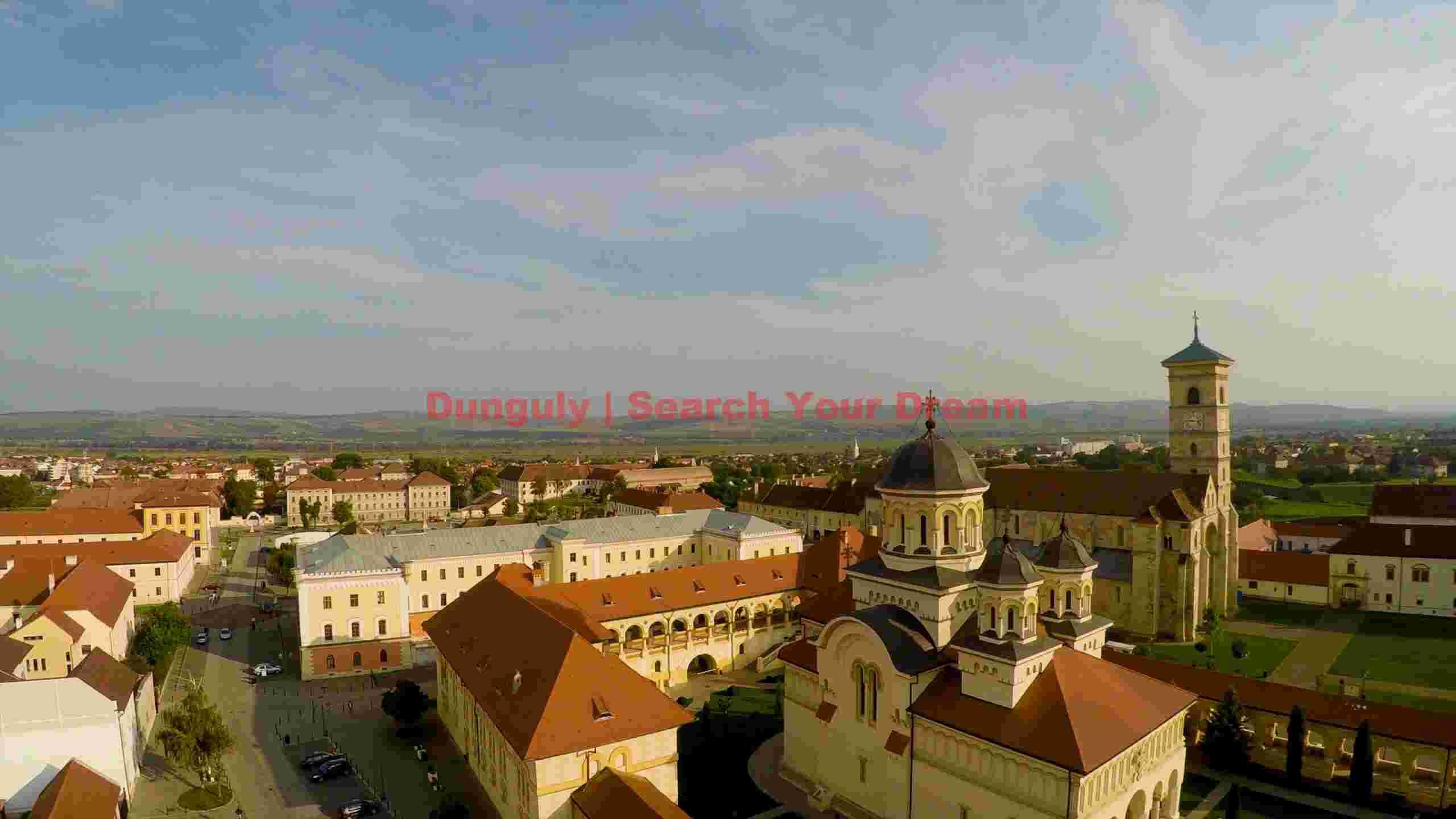 alba iulia citadel aerial historic cityscape alba iulia citadel aerial historic cityscape