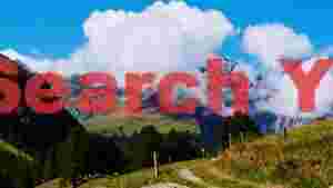 At Home alpine majesty cloudy mountain peaks