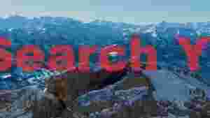 alpine majesty panoramic winter mountain view