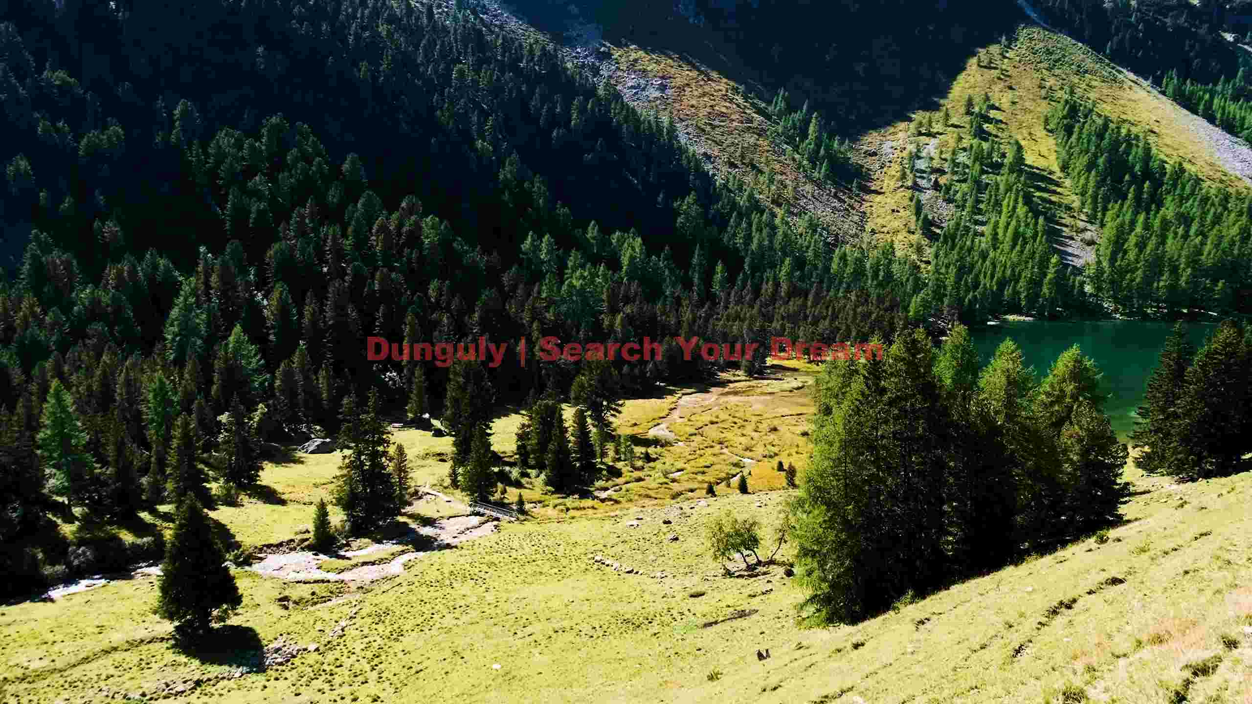 alpine majesty pristine lake and forest landscape alpine majesty pristine lake and forest landscape
