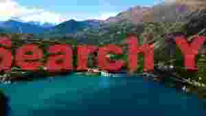 At Home alpine serenity turquoise lake and majestic mountains