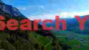 alpine valley panorama