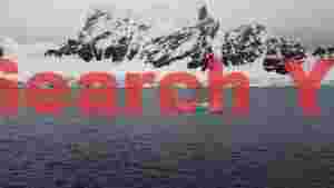 At Home antarctic glacier serenity
