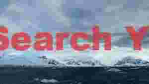 At Home antarctic icy peaks landscape