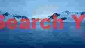 At Home antarctic icy peaks and glacial fjords