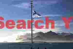 arctic journey mountainous seascape at dawn
