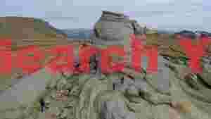 babele rock formation in bucegi mountains