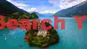 At Home breathtaking swiss lake and mountain vista