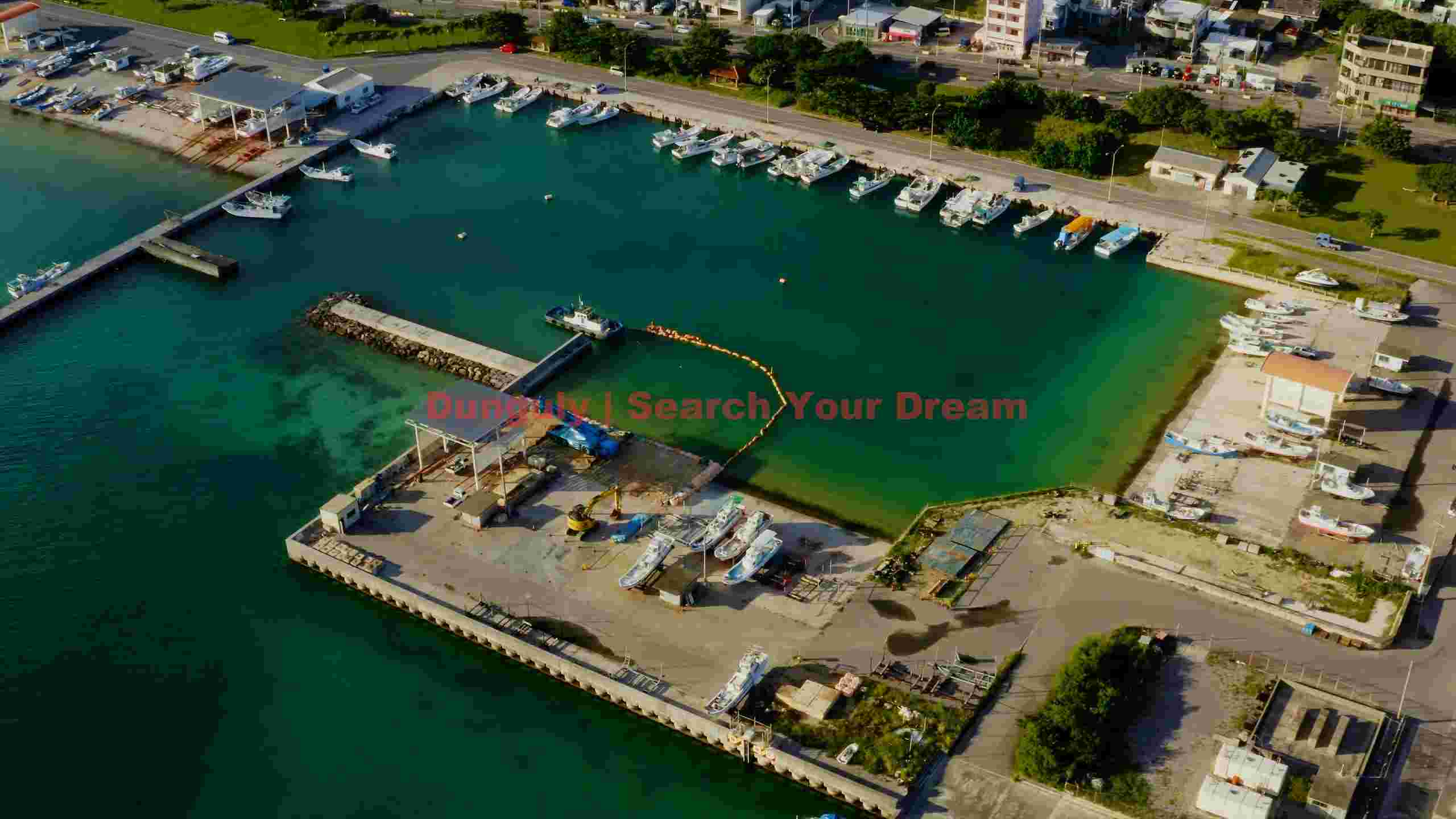 coastal harbor aerial vista coastal harbor aerial vista