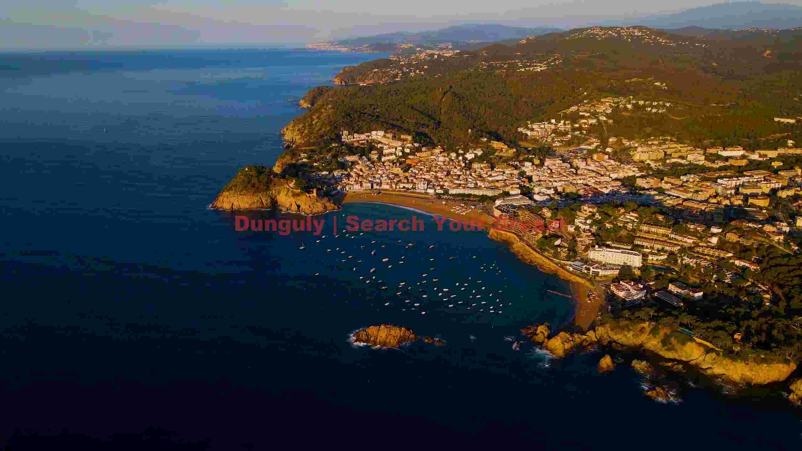 coastal town serenity mediterranean vista coastal town serenity mediterranean vista