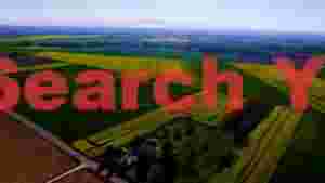 colorful aerial farmland mosaic