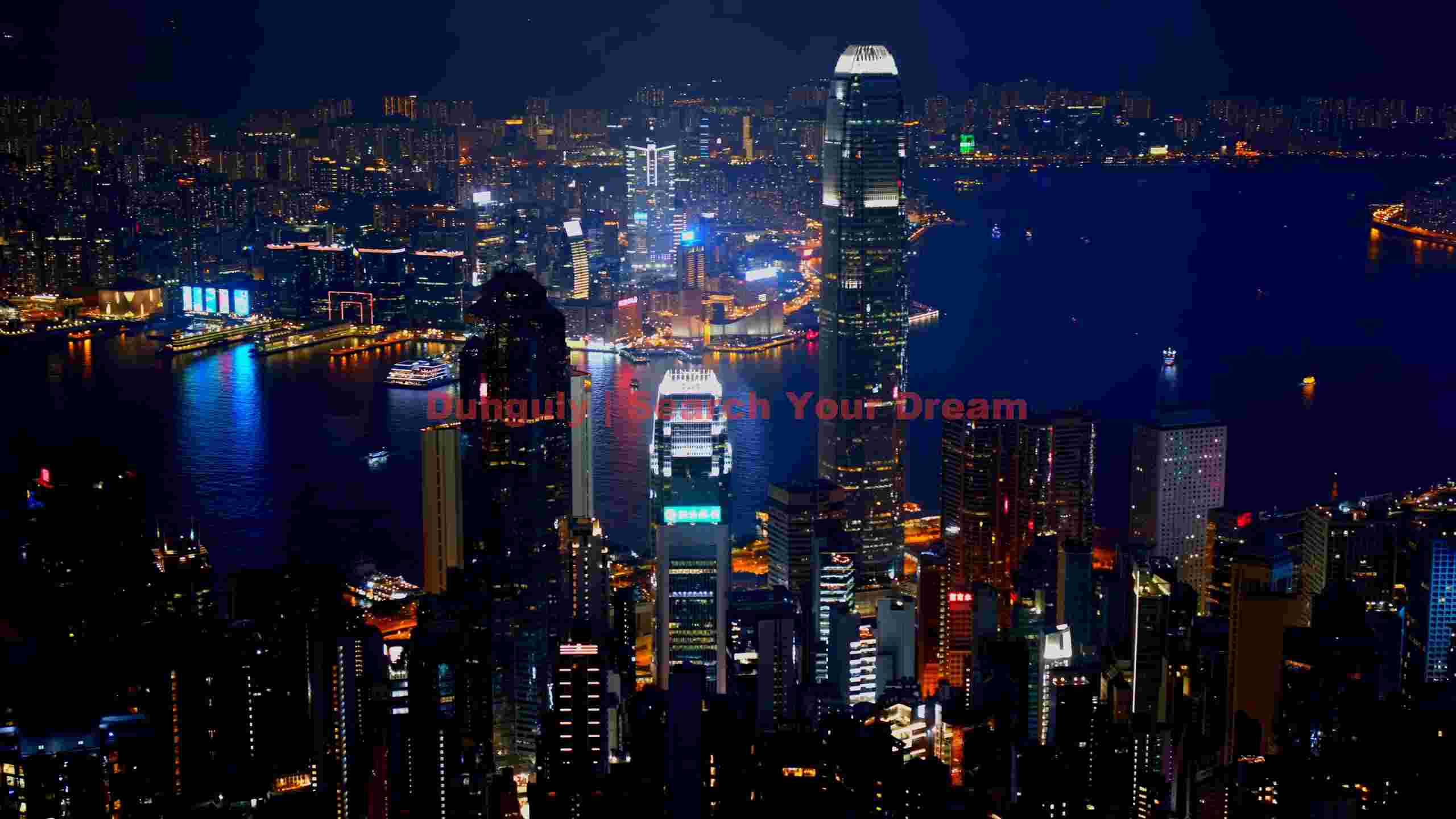 dazzling hong kong harbour at night dazzling hong kong harbour at night