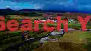 At Home dramatic aerial view of highlands distillery