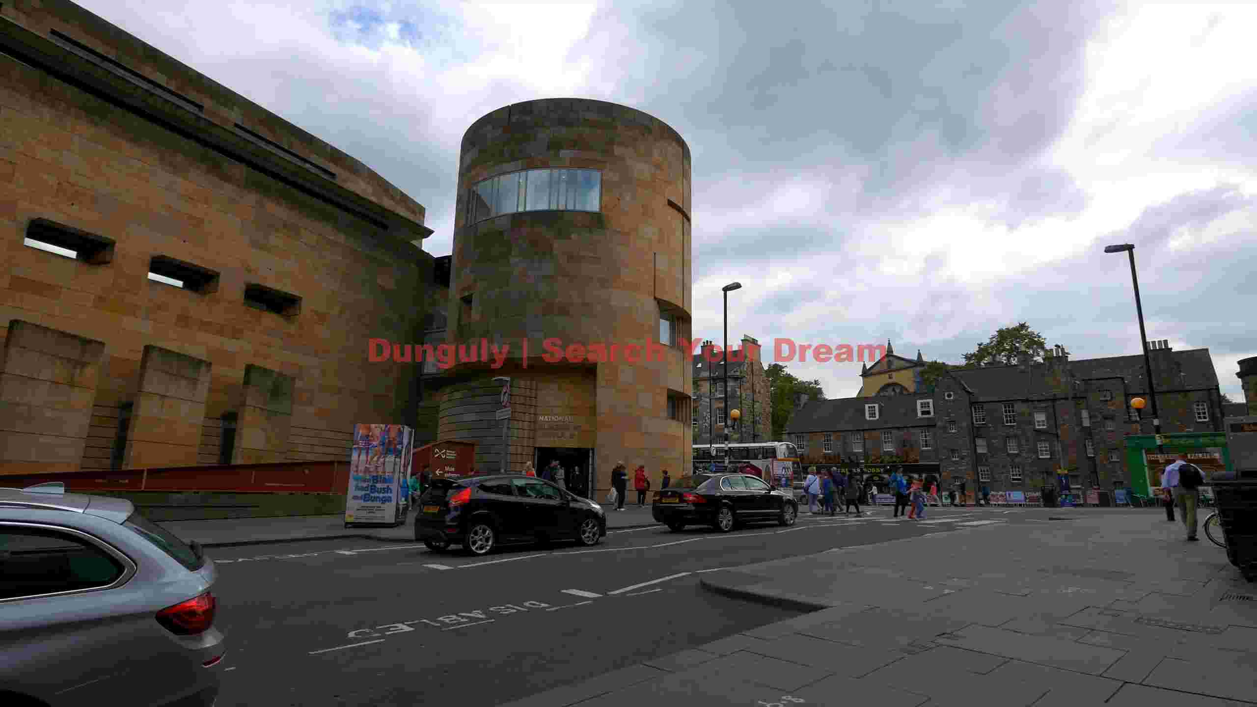 edinburgh museum quarter urban scene edinburgh museum quarter urban scene