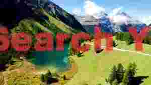 emerald waters alpine lake landscape