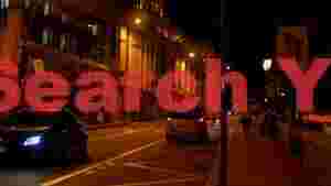At Home european city nightscape