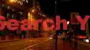 At Home evening stroll on monacos illuminated streets