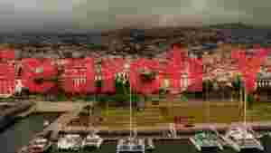 funchal cityscape and marina vista
