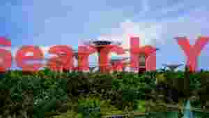 gardens by the bay supertree grove panorama