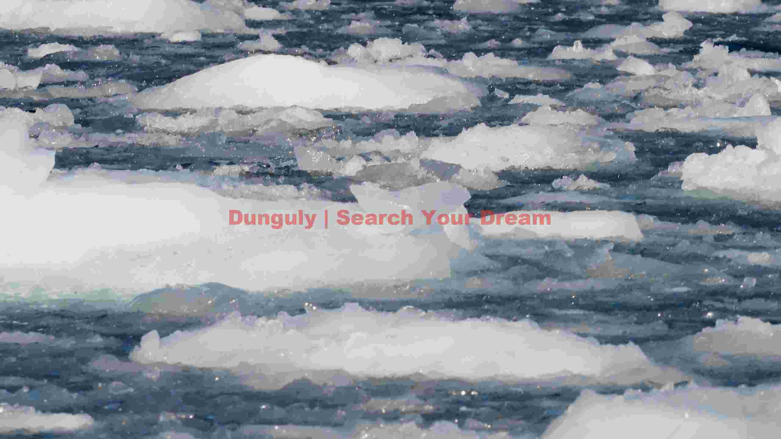 glistening ice floes on dark water glistening ice floes on dark water