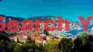 grand panorama of a mediterranean port city