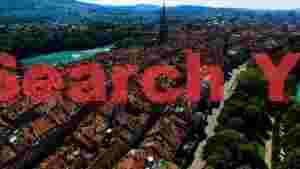 At Home historic bern aerial view of old city and aare river