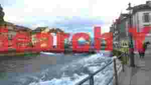 At Home historic lucerne riverside reuss river life