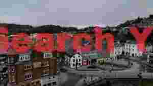 historic scottish coastal townscape
