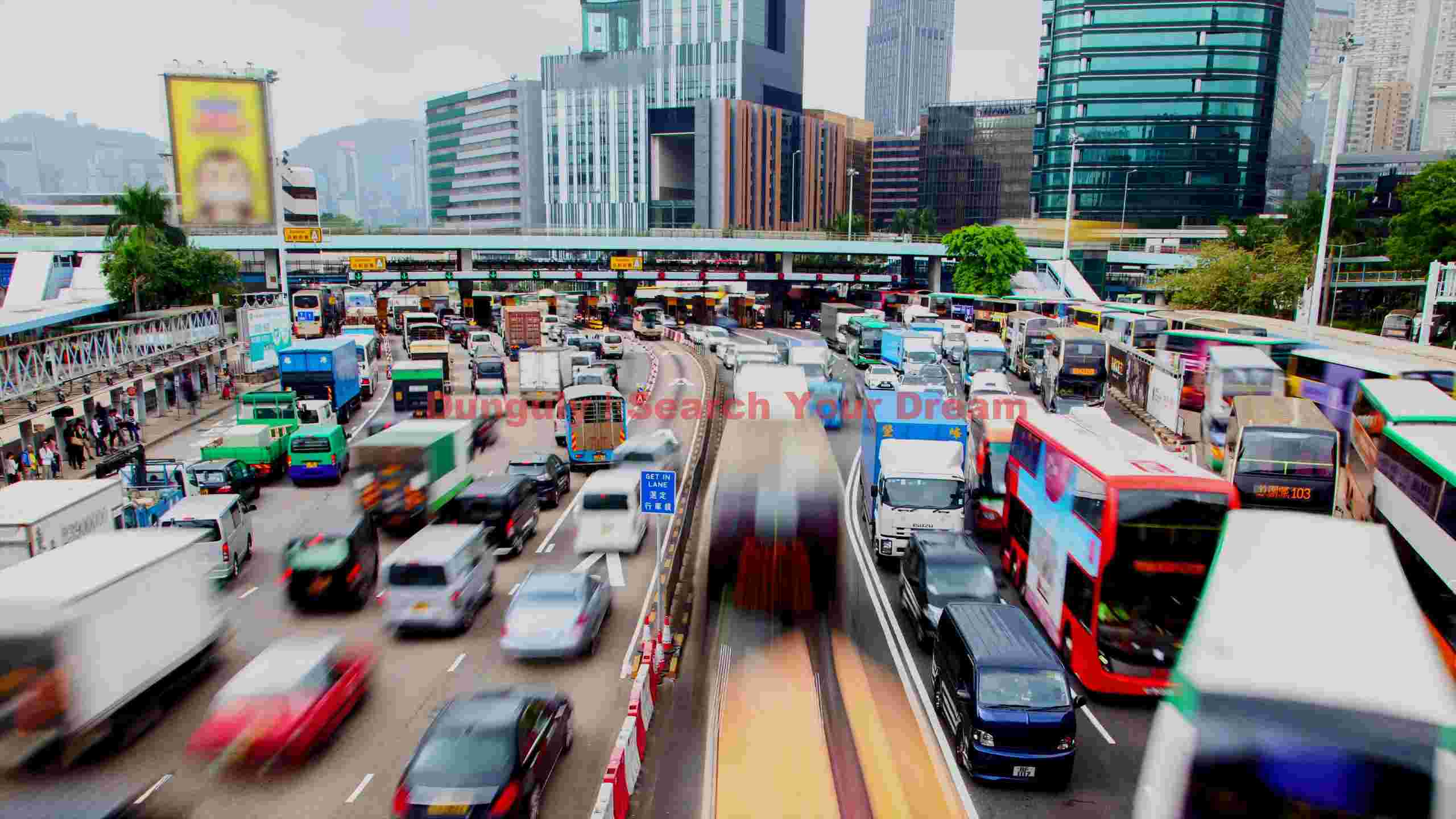 hong kong city traffic toll plaza hong kong city traffic toll plaza