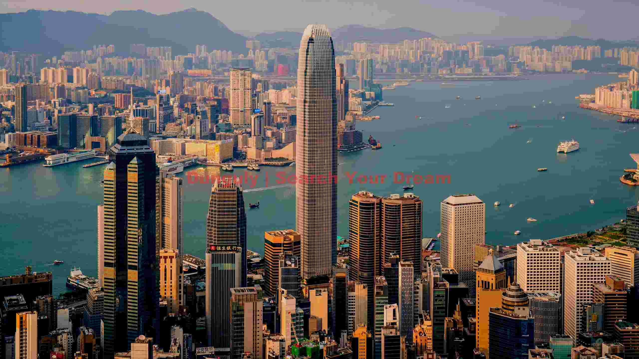 hong kongs majestic skyline and victoria harbour panorama hong kongs majestic skyline and victoria harbour panorama