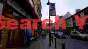 killarney town street life during racing festival