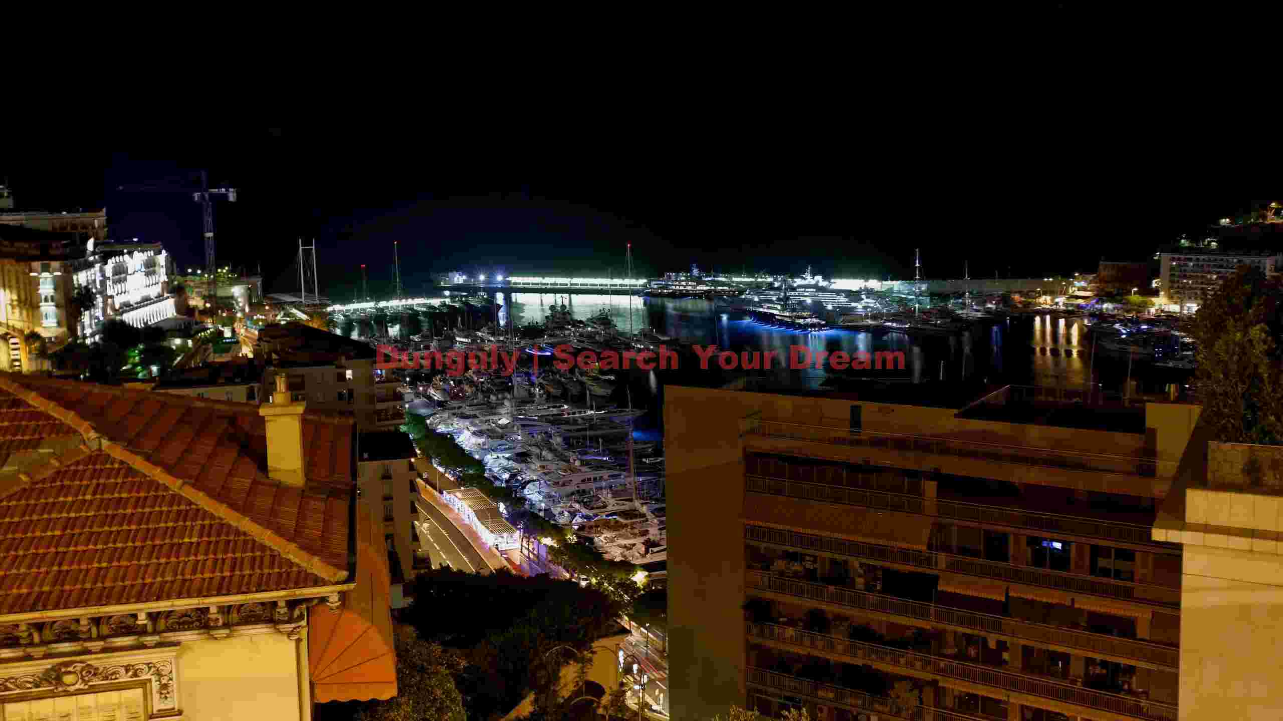 luxurious mediterranean harbor night luxurious mediterranean harbor night