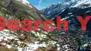majestic alpine valley village