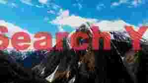 majestic alpine valley and snowy peaks