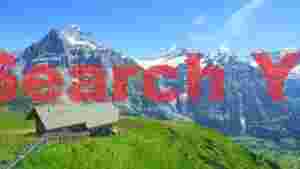 At Home majestic alpine vista swiss grindelwald peaks