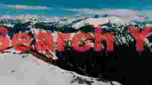 At Home majestic alpine winter panorama 2
