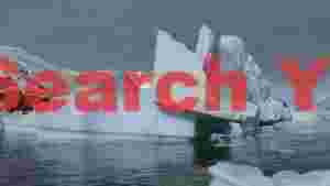 At Home majestic antarctic icebergs and glacial peaks