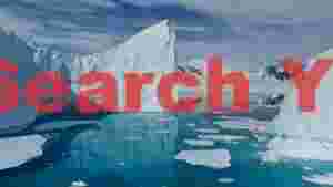 majestic antarctic icebergs in turquoise bay