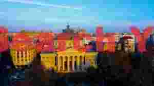 majestic bucharest athenaeum golden hour