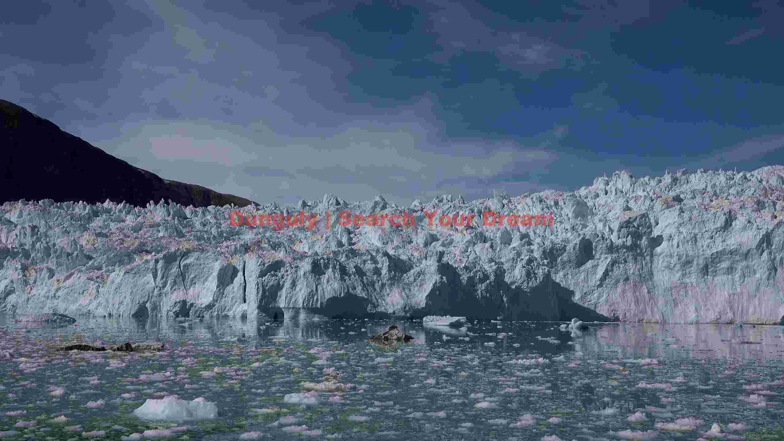 majestic glacier and icy fjord landscape majestic glacier and icy fjord landscape