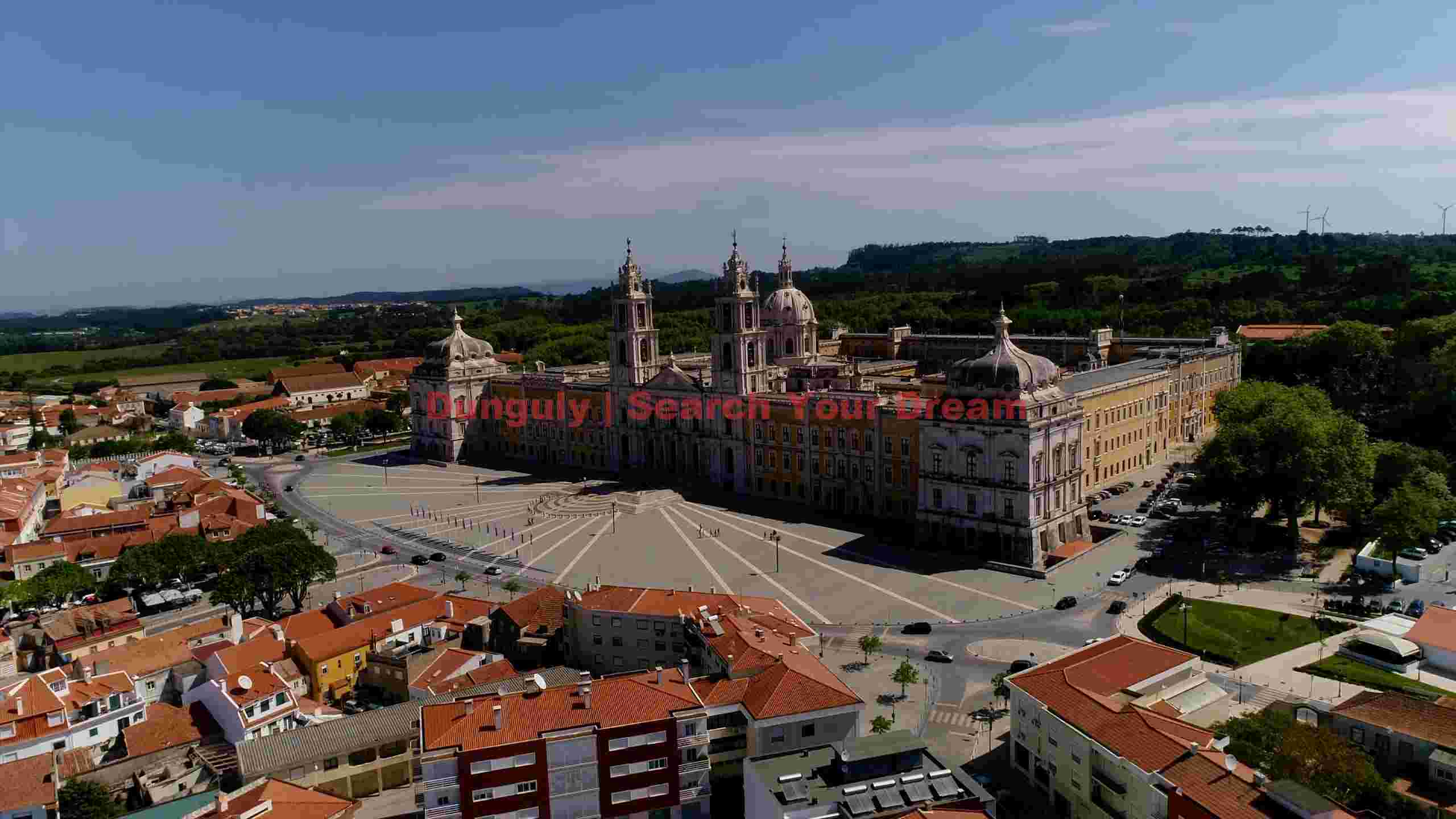 majestic mafra national palace aerial view 1 majestic mafra national palace aerial view 1