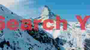 At Home majestic matterhorn winter wonderland