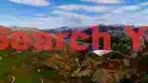 majestic mountain lake and dam landscape