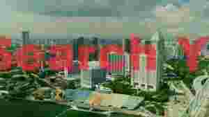 At Home majestic singapore cityscape panorama