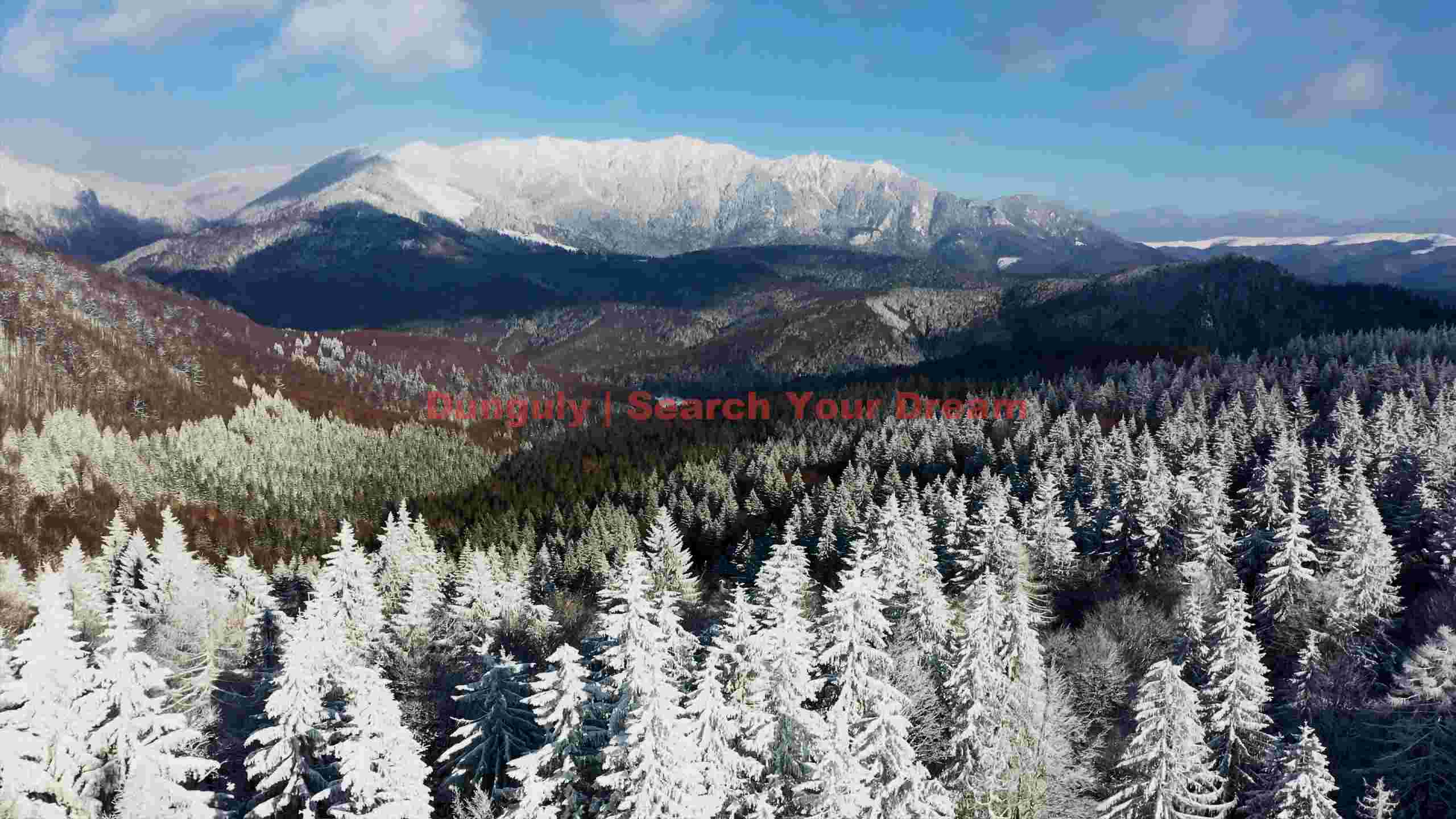 majestic winter mountain forest landscape majestic winter mountain forest landscape