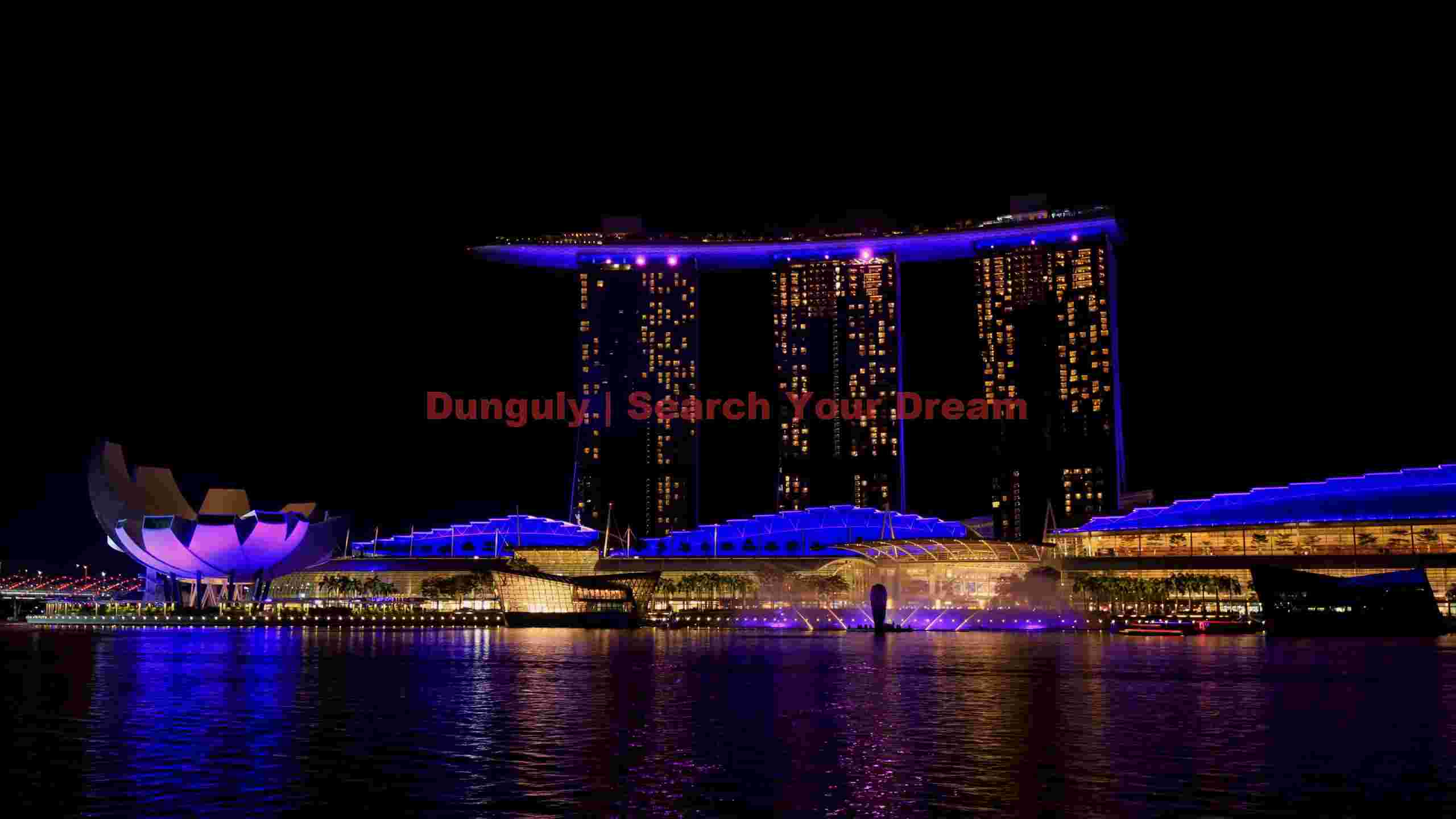marina bay sands night glow marina bay sands night glow