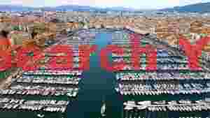 marseilles vieux port aerial marina vista
