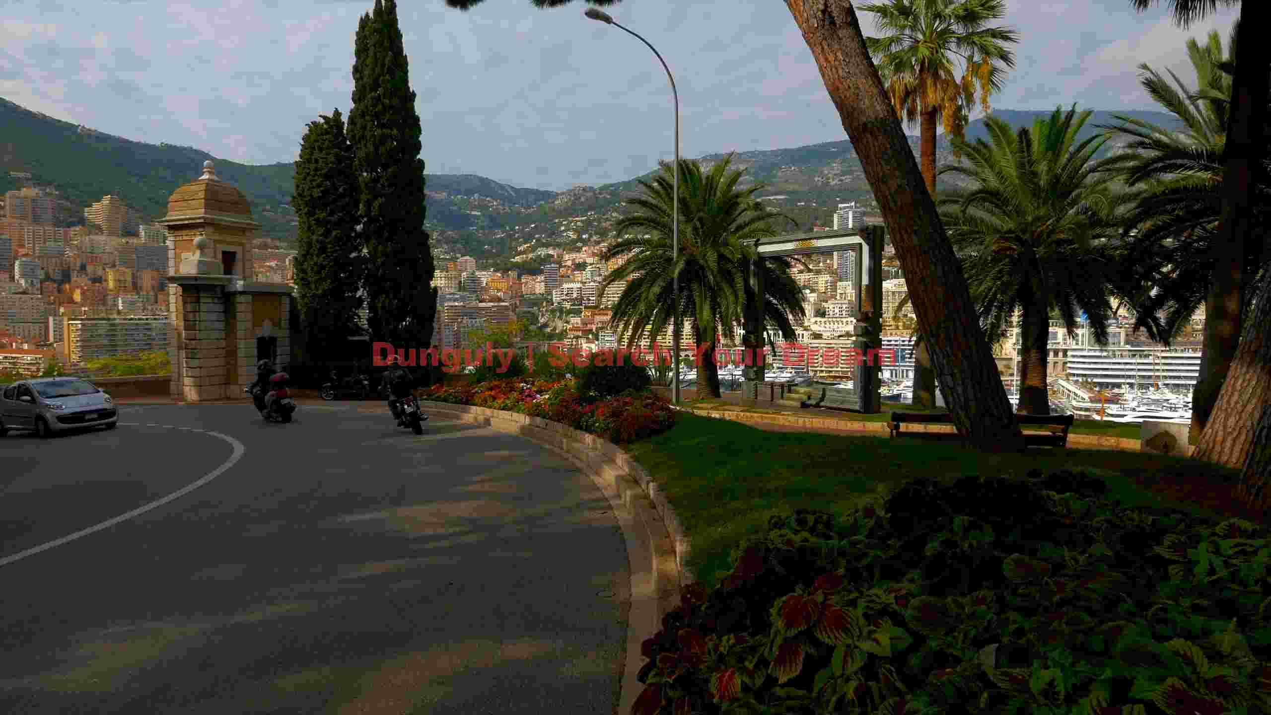 mediterranean city view from hillside road mediterranean city view from hillside road