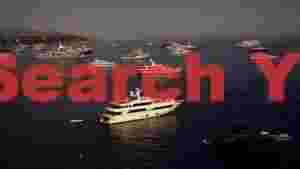 mediterranean superyacht fleet at anchor